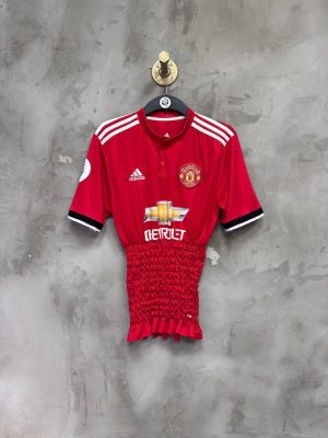 Camiseta reworked/custom con cintura elástica Manchester United
