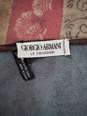 Pañuelo seda vintage GIORGIO ARMANI - Imagen 2