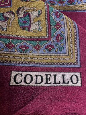 Pañuelo seda vintage CODELLO - Imagen 2