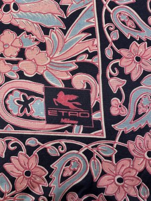 Pañuelo seda vintage ETRO - Imagen 2