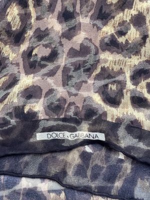 Pañuelo seda vintage DOLCE & GABBANA - Imagen 2