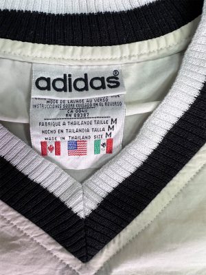 Cortavientos Adidas Vintage 90s estilo Pullover - Imagen 4