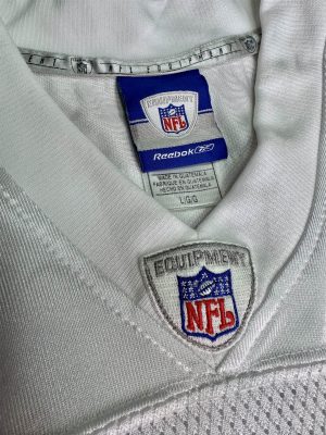 Jersey Vintage Oackland Raiders NFL - Randy Moss #18 - Reebok Talla L - Imagen 3