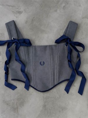 Corset upcycled Fred Perry - Talla S
