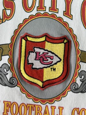 Camiseta Vintage Kansas City Chiefs 90s - Nutmeg Mills - Talla XL - Imagen 5
