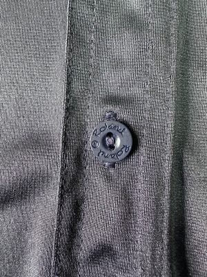 Camisa Disco Vintage 70s Roland Kosser - Negra con gráfico Retro - Imagen 4